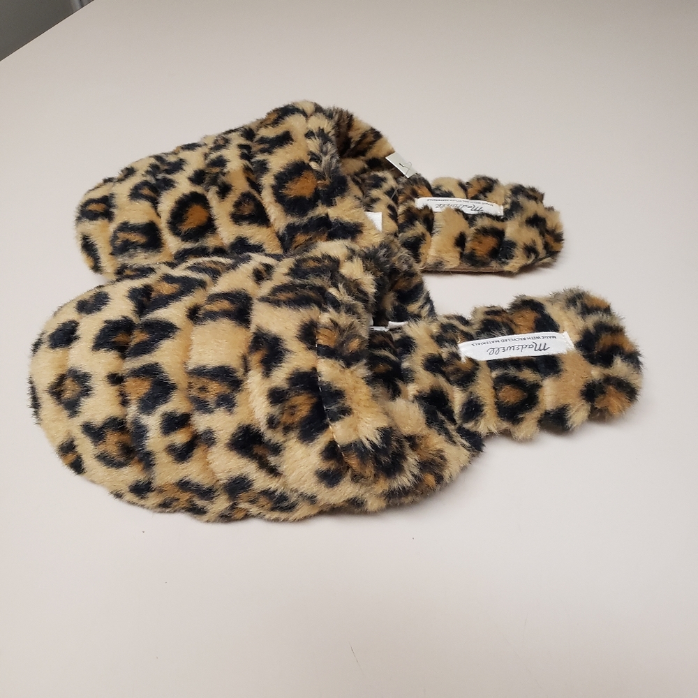 Madewell leopard slippers size 7 - Picture 3 of 8